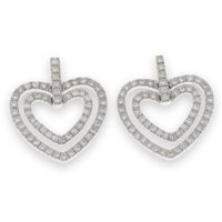 Orecchini Domar Gioielli Donna ORECCHINI ARGENTO 925 in Argento Cubic Zirconia EZB061091